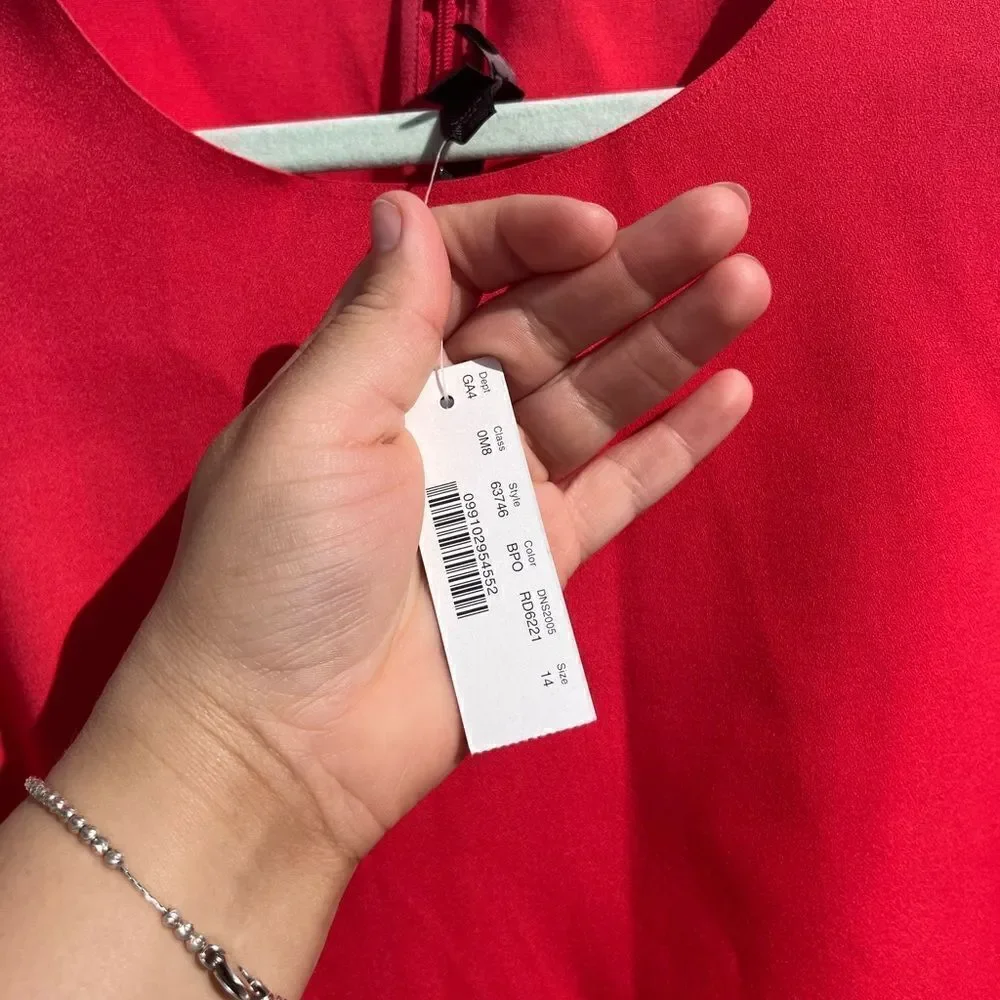 J Crew Scalloped Shift Dress NWT